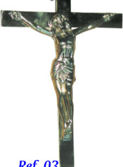 Cristo 35 cm Cruz 50x31 cm